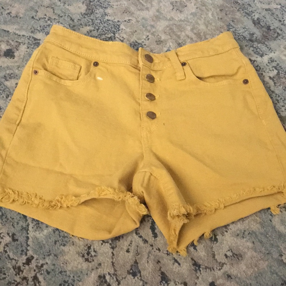 High Rise Midi Universal Threads Shorts
